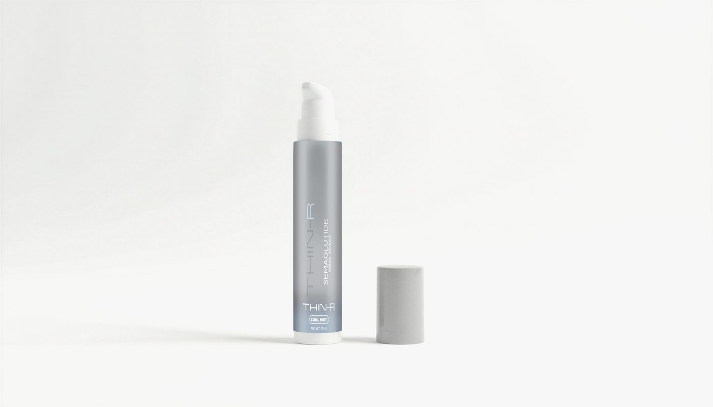 THIN-R semaglutide 15mg oral spray bottle
